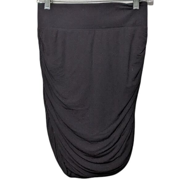 KIT AND ACE Ruched Soft Jersey Skirt 4 - Picture 2 of 8